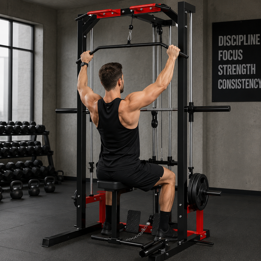 FitSynca Smith Machine Power Rack