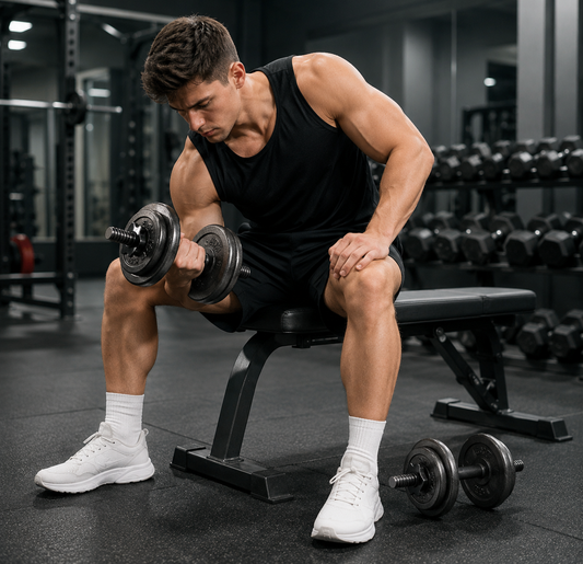 FitSynca 40 LB Adjustable Dumbbell Set
