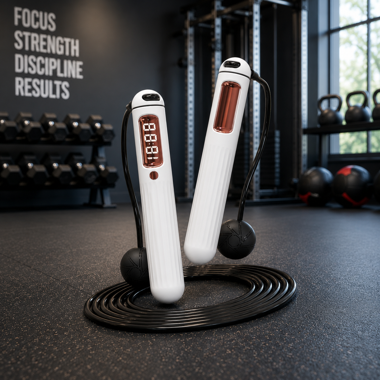 FitSynca Smart Bluetooth Jump Rope with Counter