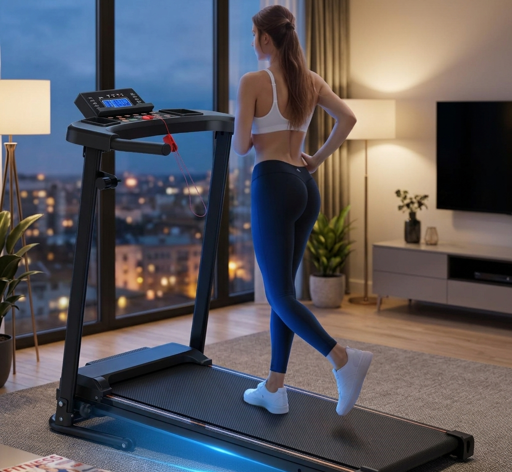 FitSynca Foldable Treadmill | 2.5HP | APP Controlled