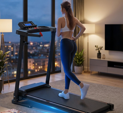 FitSynca Foldable Treadmill | 2.5HP | APP Controlled